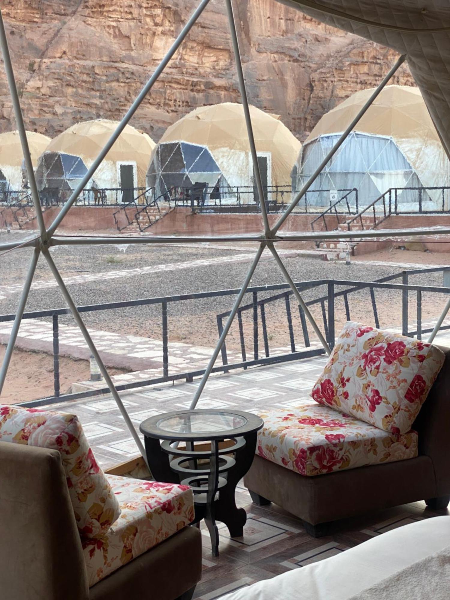 Wadi Rum Sky Camp Exterior foto