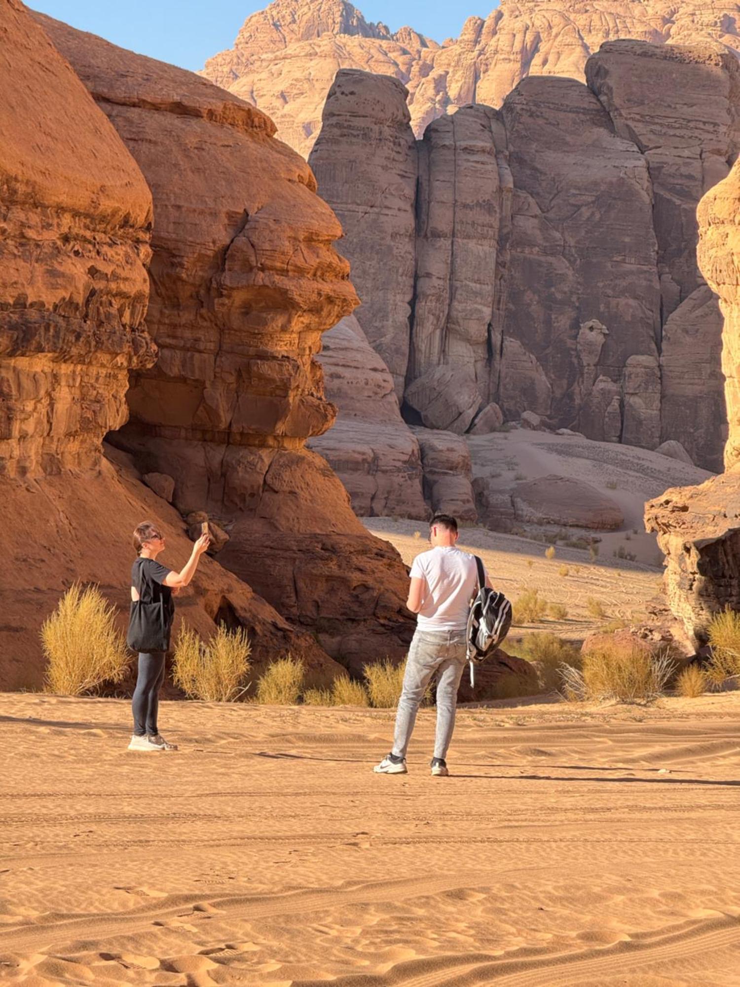 Wadi Rum Sky Camp Exterior foto